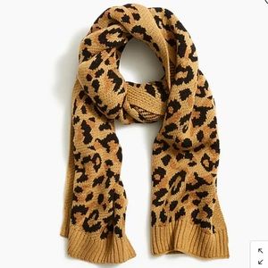 J. Crew Leopard Scarf